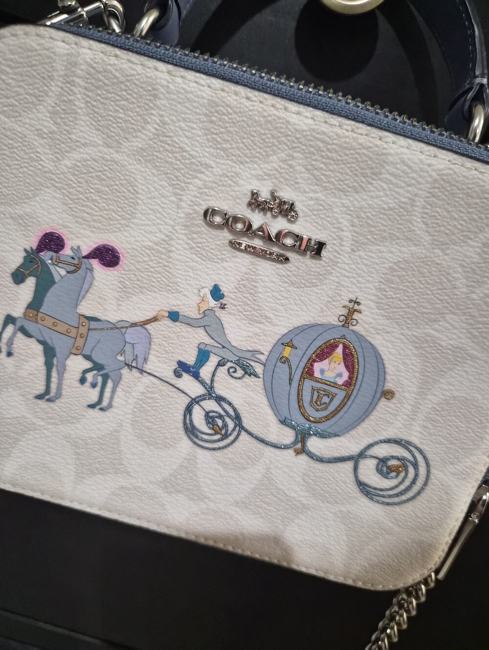 Coach X Disney Cinderella Box Crossbody - Picture 3 of 9